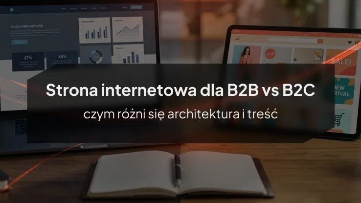 Strona internetowa dla B2B vs B2C